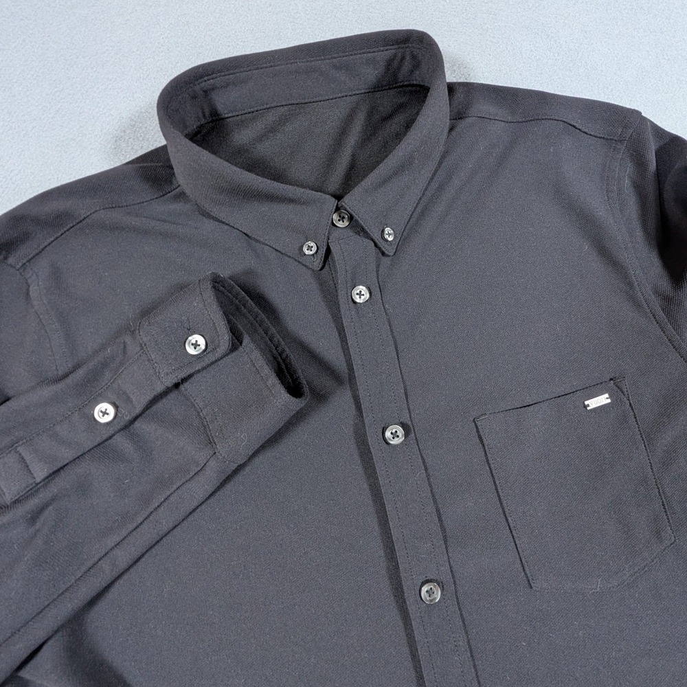 Vuori Button Down Shirt Mens Large Long Sleeve V185 Troubadour Golf Club